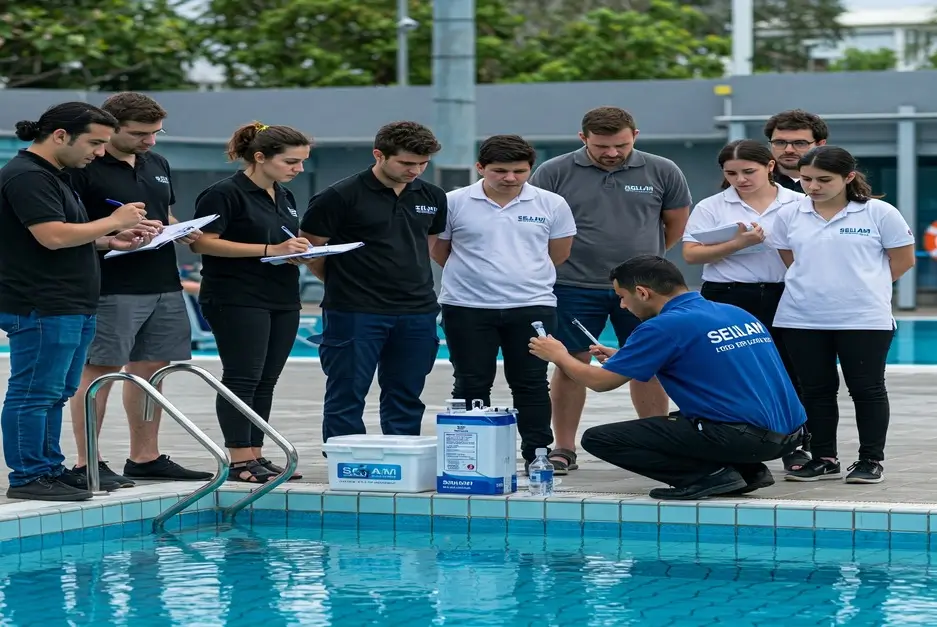 curso de manteniminto de piscina SEILAM